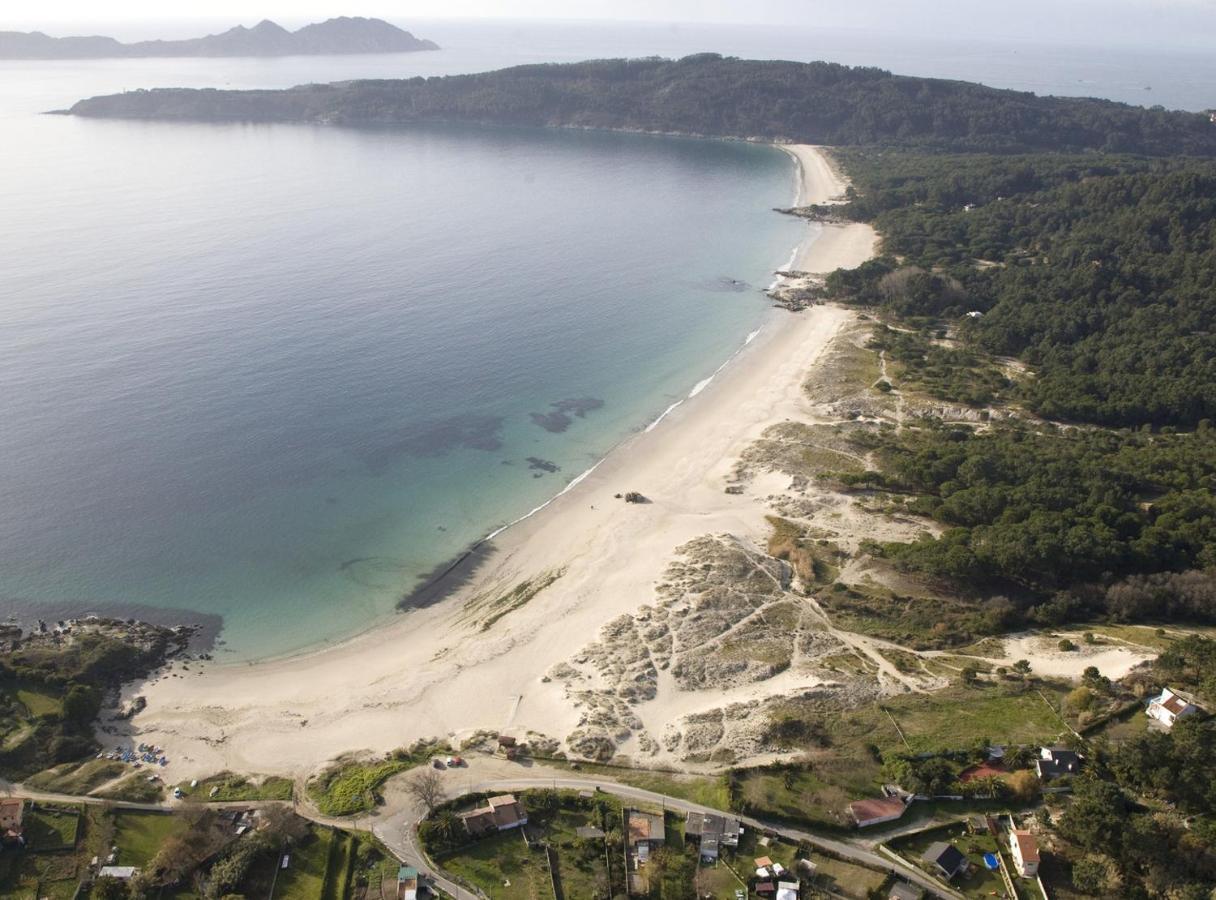 Cabana Rustica En Plena Naturaleza En Playa De Nerga, Ria De Vigo, Hio Εξωτερικό φωτογραφία